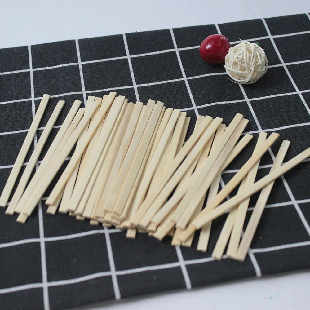 Biodegradable Bamboo Tea Coffee Stirrer and Cocktail Sticks Dispenser