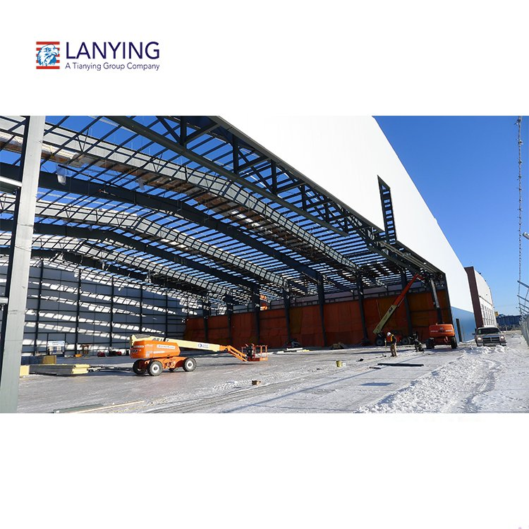 China Cheap Prefabricated Steel Structures Commercial Warehouse / Steel Metal Buildings Sheds Construction