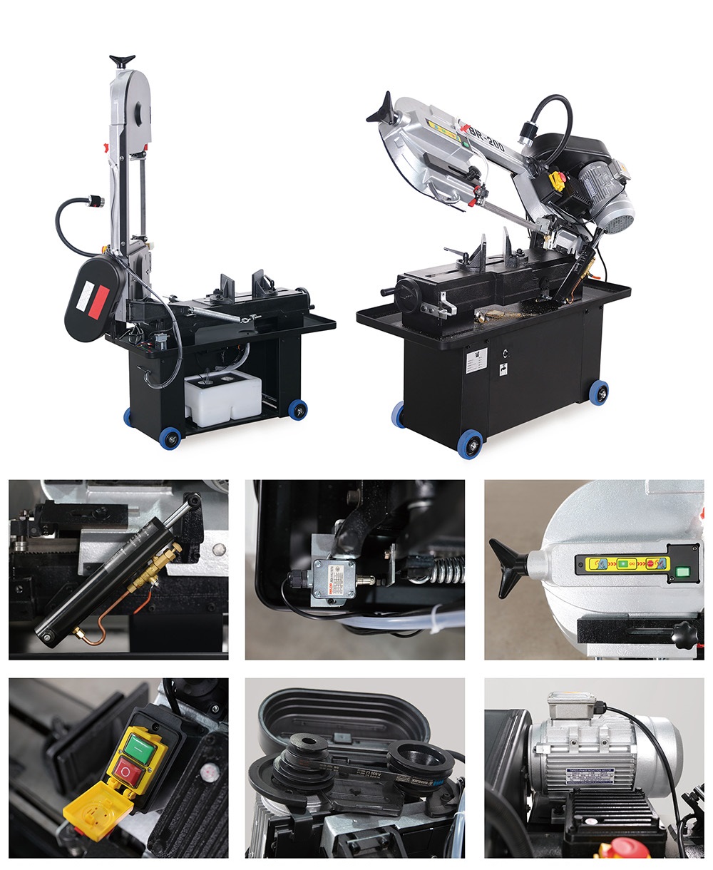 Пила ленточная по металлу настольная