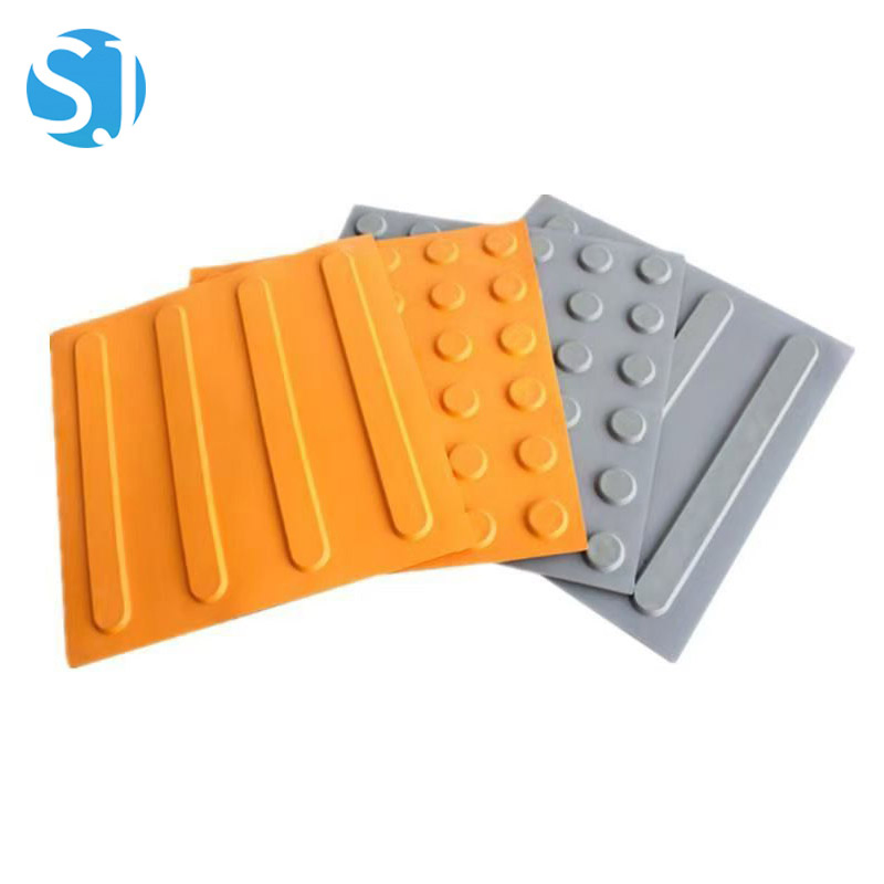 Vinyl PVC TPU Tactile Ground Surface Indicator Tgsi Self Adhesive Anti-Wear Detectable Warning Paving for Public Access Area