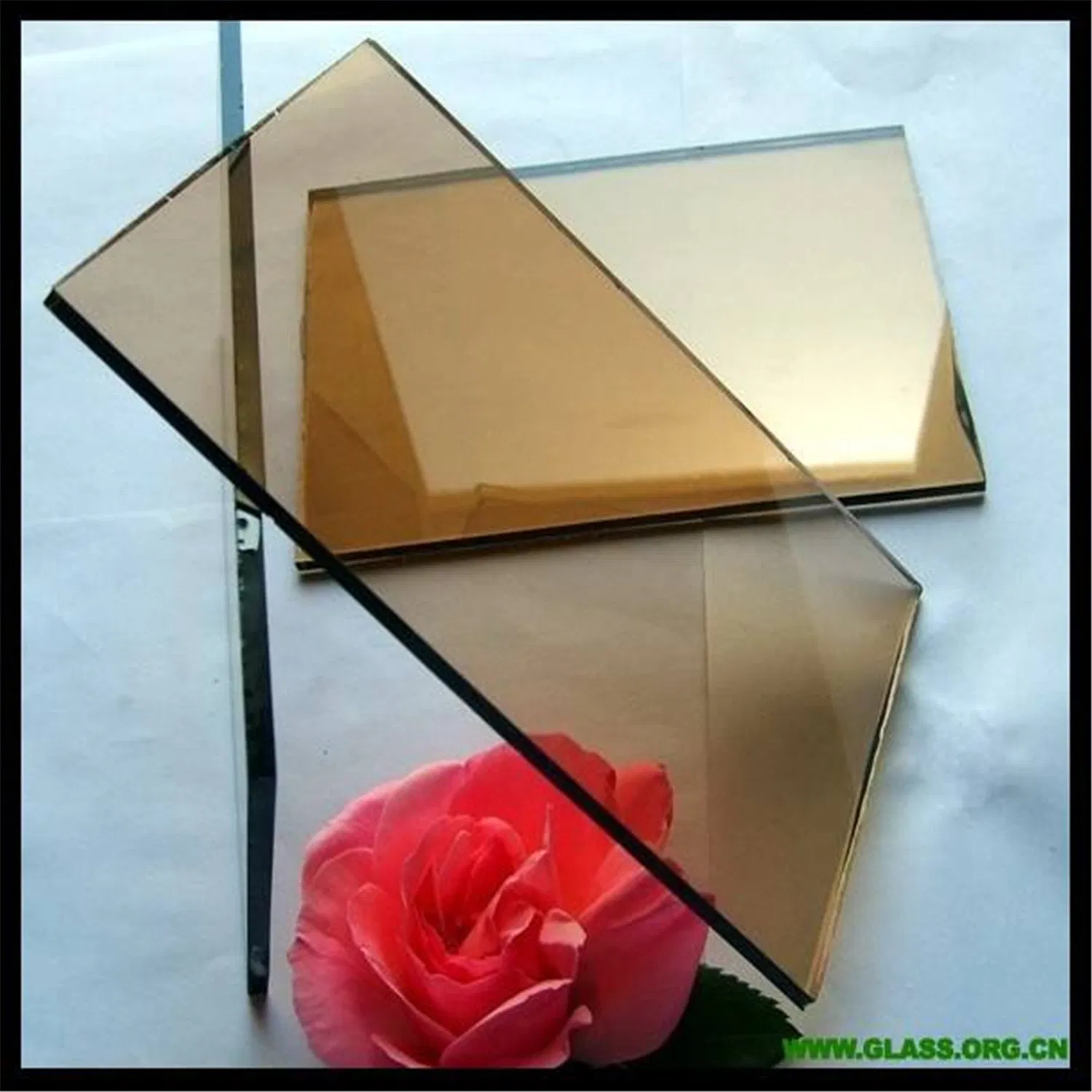 4-10mm Bronze (Brown) Reflective Glass for Construction Project and Building