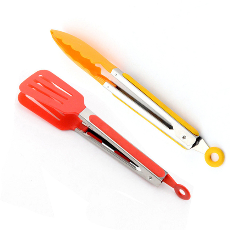 Silicone Heat Resistant BBQ Tool Clip Silicone Kitchenware Set Kitchen