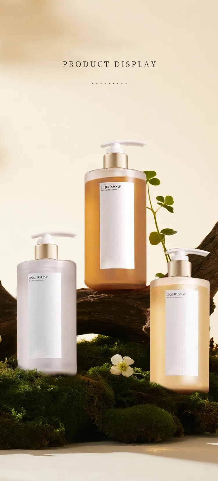 Private Label Home Use Hand Soap Sanitizer Essential Oil Hand Washing Liquid