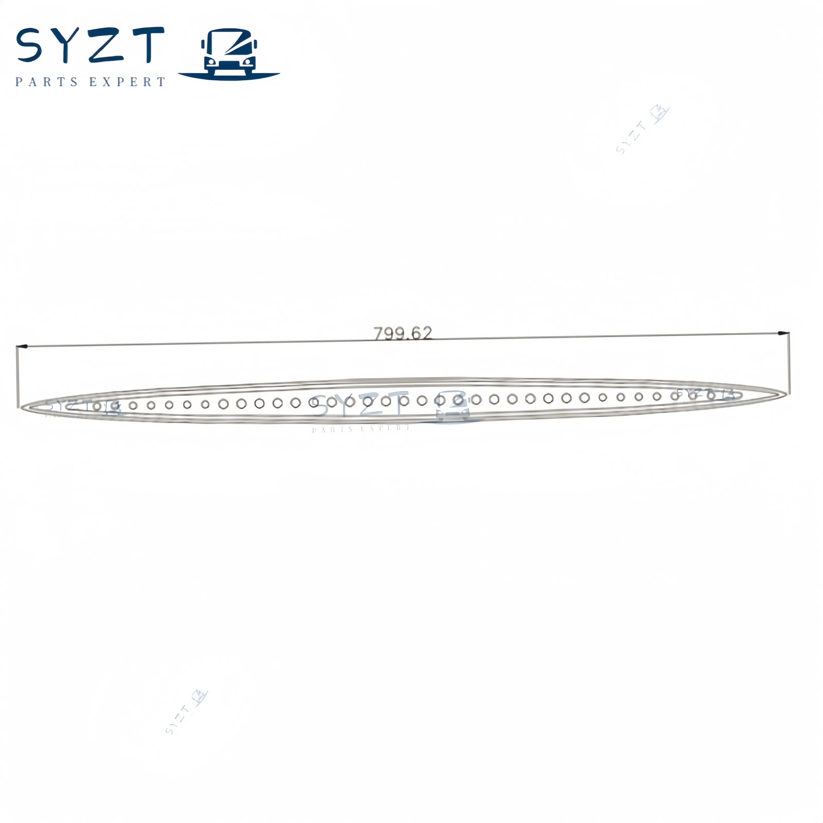 Длинная стоп-сигнальная лампа для автобуса
