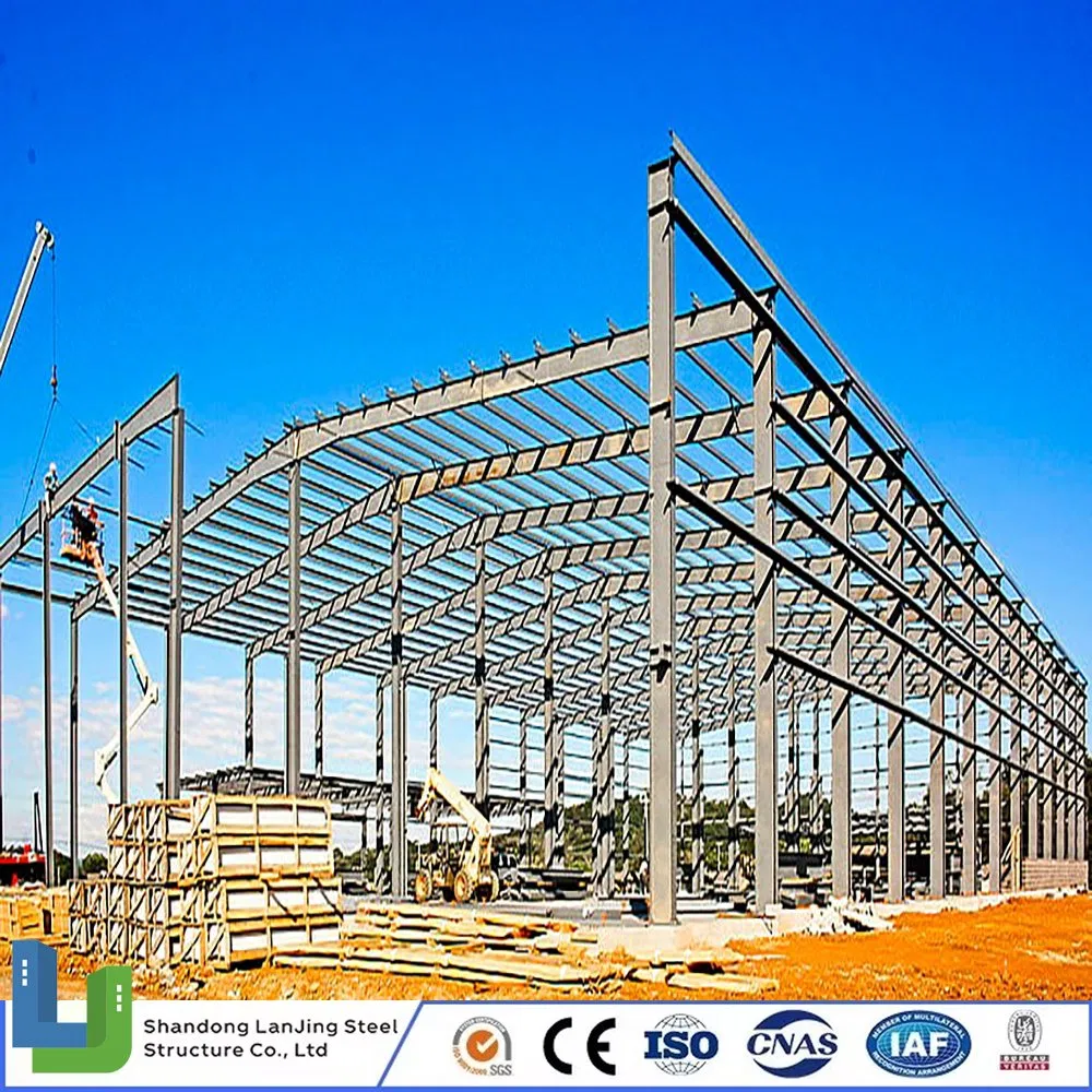 Durable Metal Shed Steel Structures Warehouse Prefabricated Building for Morocco/Sudan/Ivory Coast