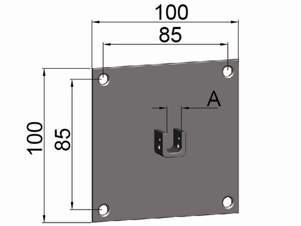 Bracket for Side Plate Roller Shutter
