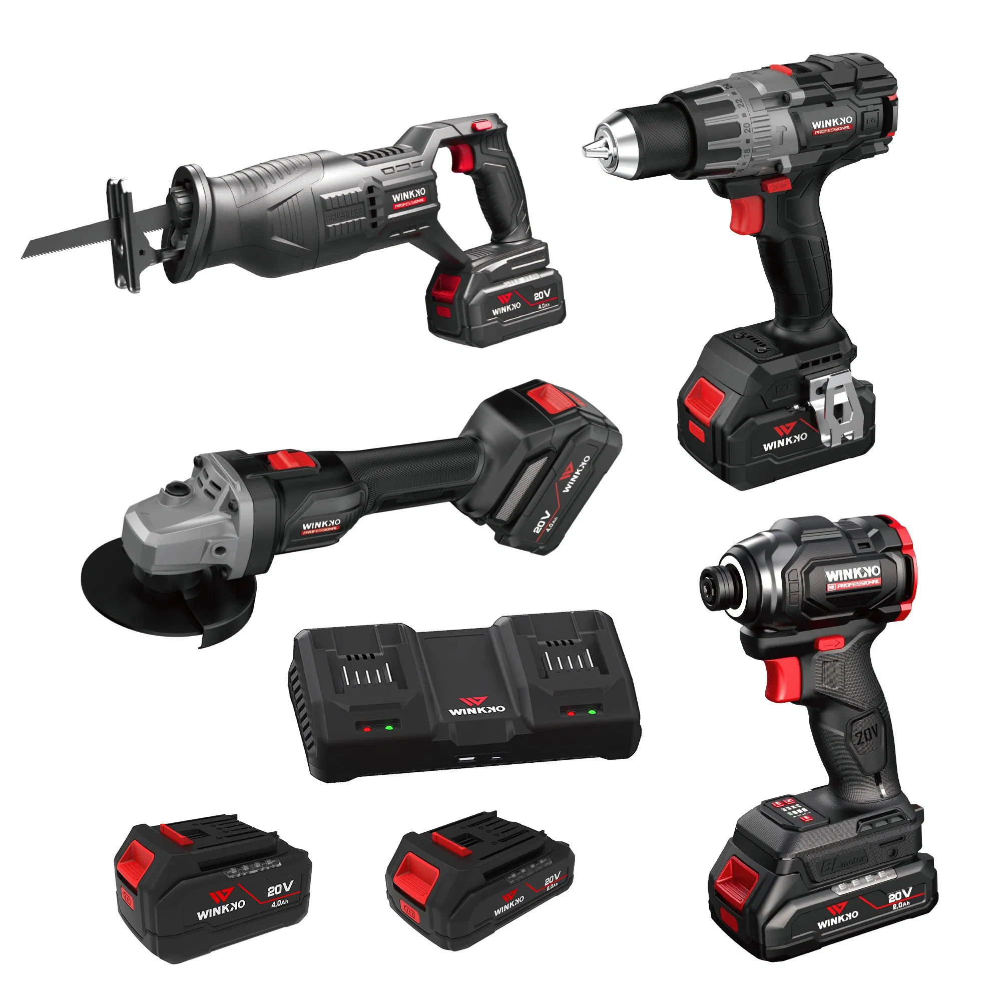 Аккумуляторный ударный дрель-шуруповерт 13мм 18В/20В