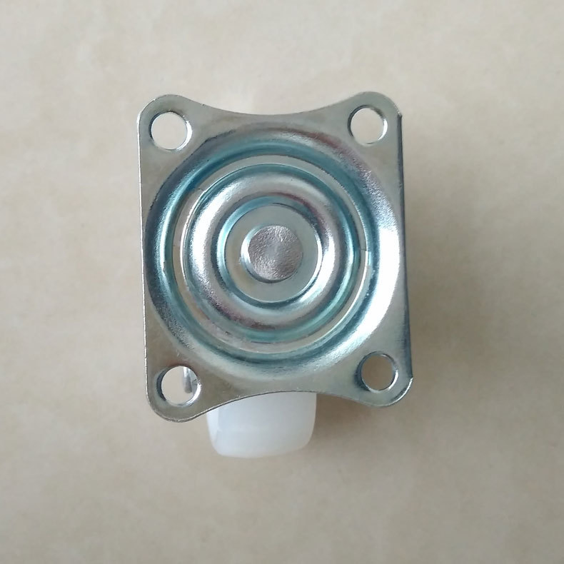 Industrial Nylon Castor 1" White Nylon Wheel for Table