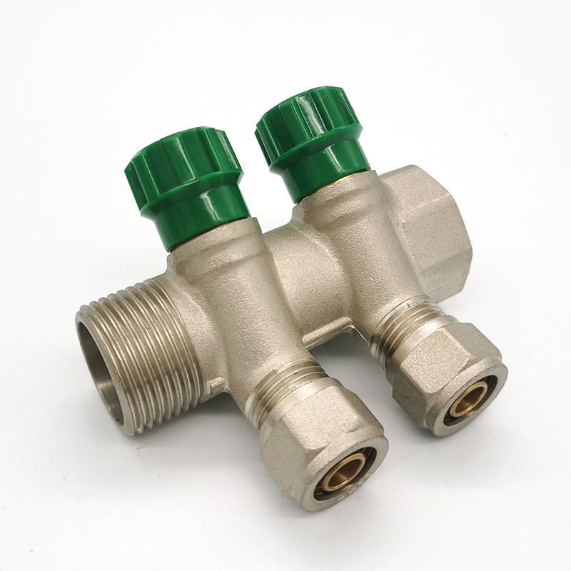 Wholesale Brass Valve Manifold for Water Supply Underfloor Heating HVAC Thermostat Distributor