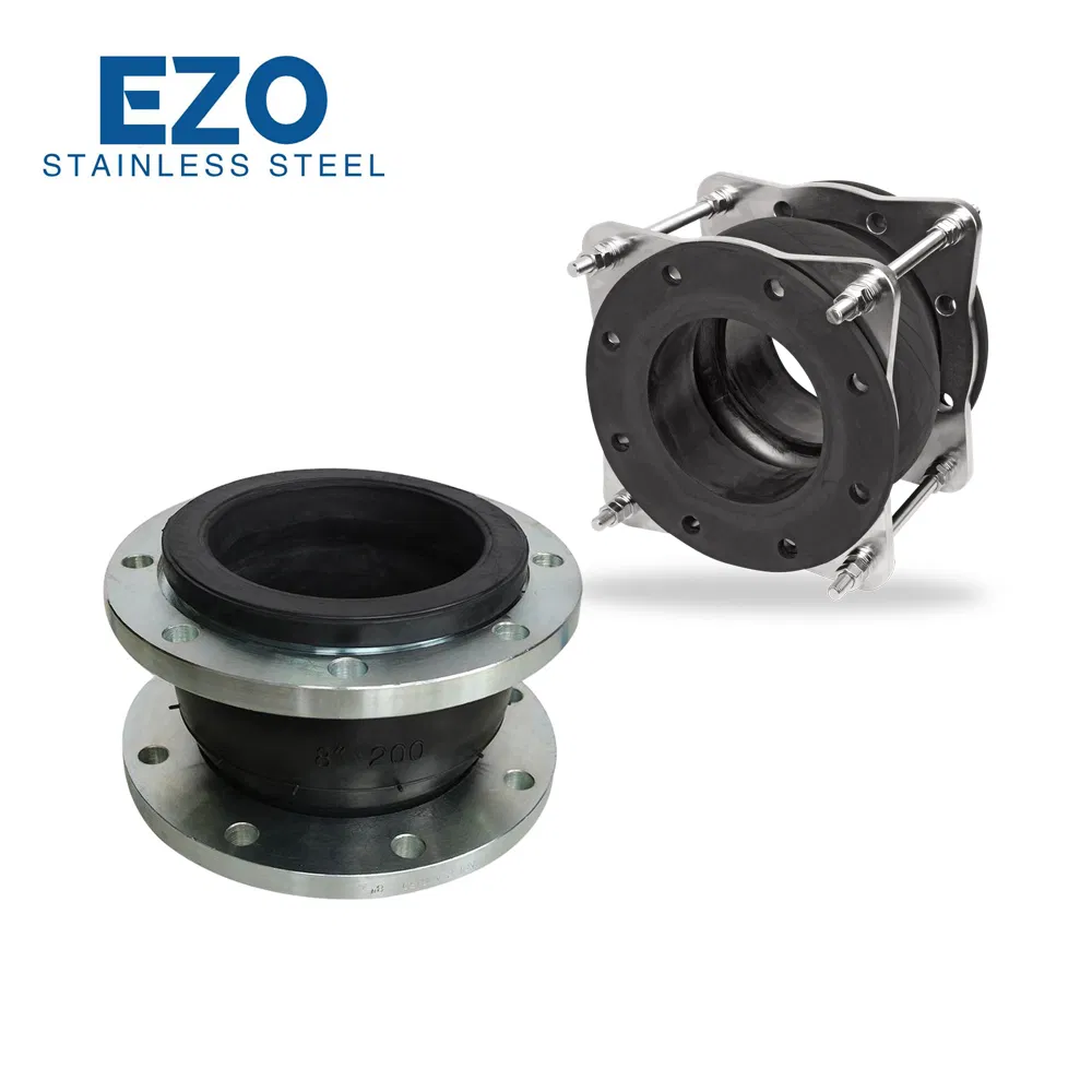 SS304 FDA Grade Customizable Proline Transflex EPDM Rubber Bellow Expansion Joint