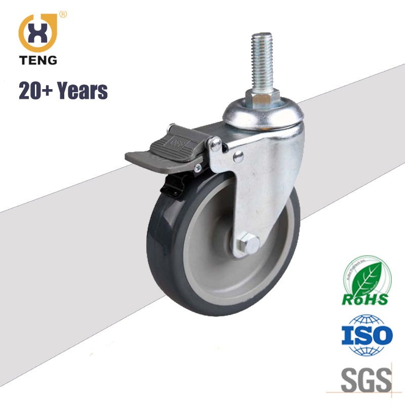 4 Inch High Temperature Oven Trolley Caster Wheel