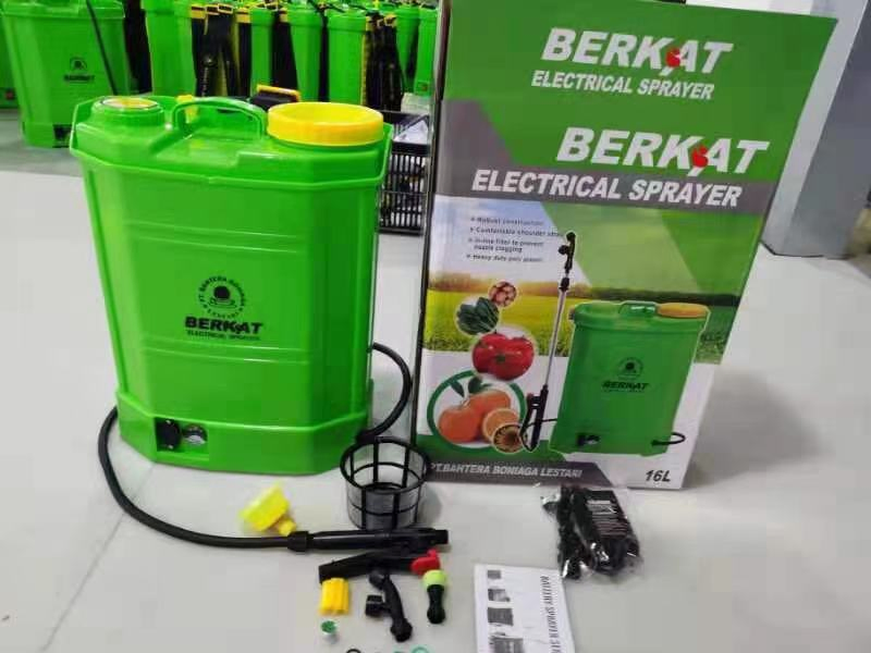 Farm Electrostatic Water Spray Agricultural 16L Electrostatic Agricultural Lawn Sprayer for India and Indonesia Market