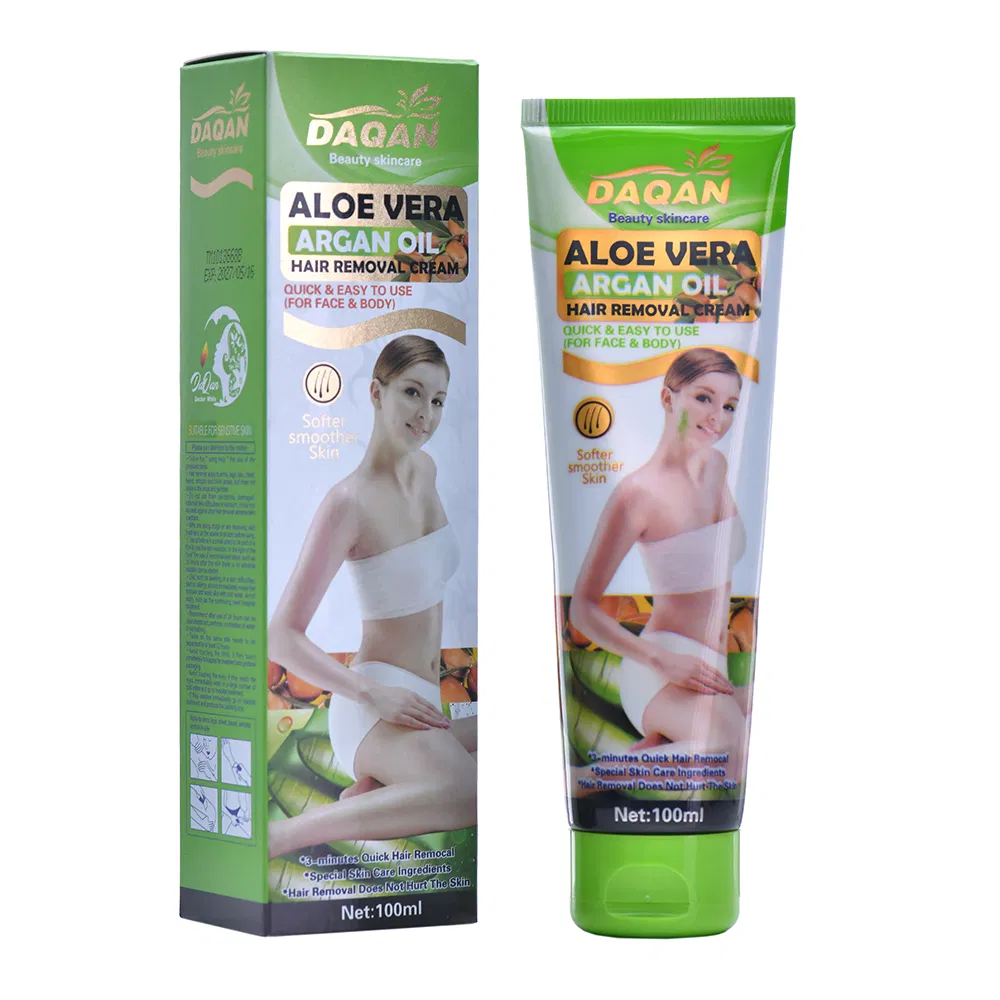 Organic Aloe Vera Hair Removal Cream for Smooth Skin
