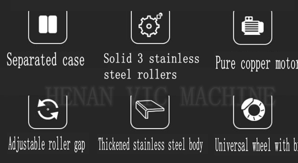 Stainless Steel Battery Type Sugar Cane Juice Machine