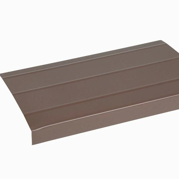 8in X 12FT White Aluminum Fascia Trim for Canada