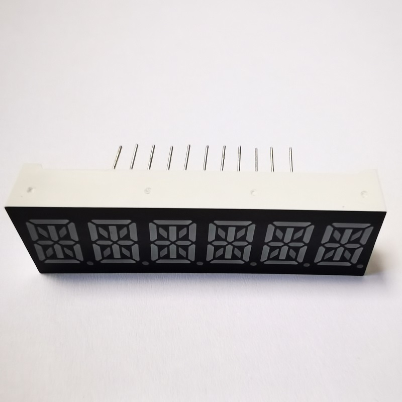 10mm 6 Digit 14 Segment Alphanumeric LED Display Common Cathode for Taximeter