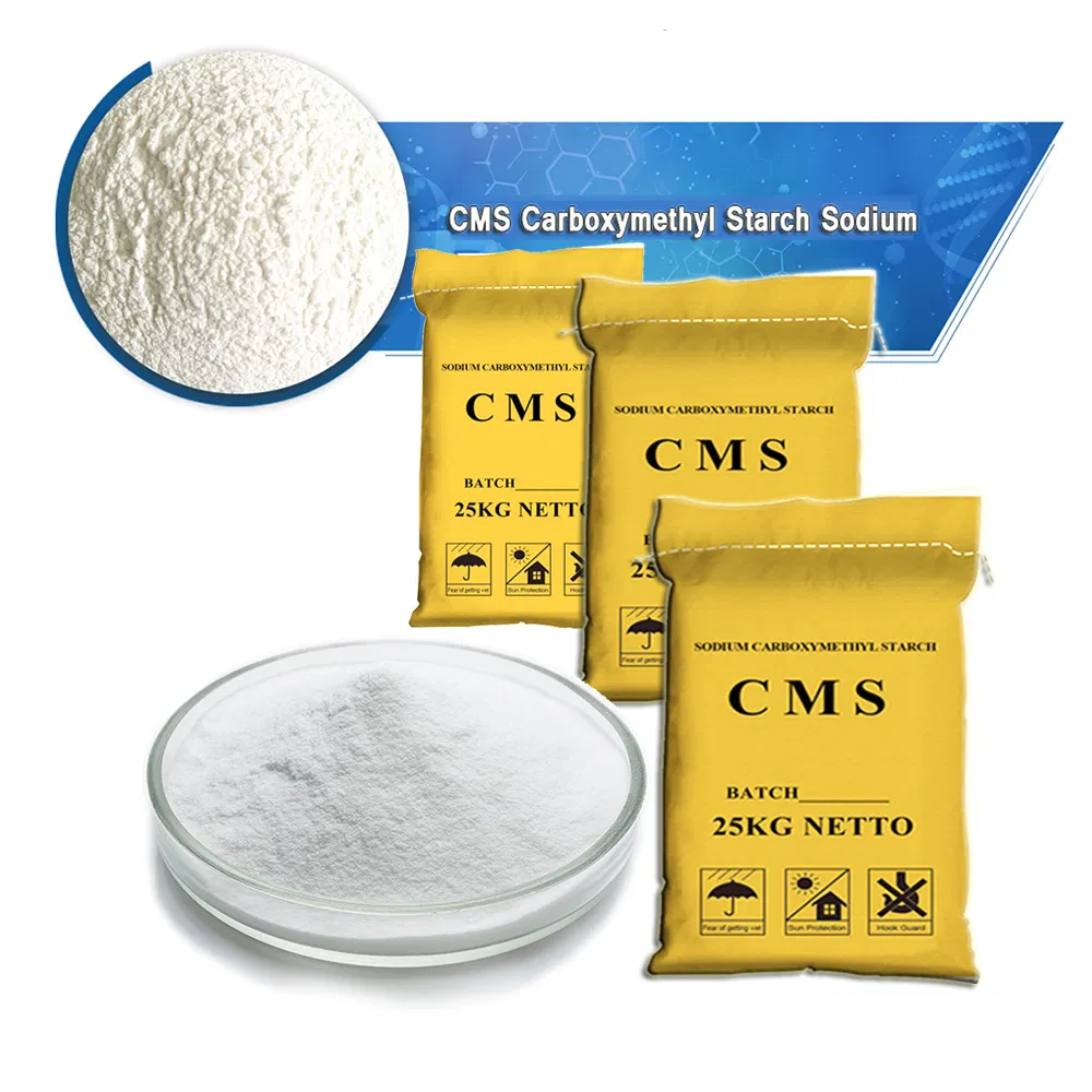 Good Price Industrial Grade Additive Cement Based Wall Putty Admixture Cms Powder Sodium Carboxymethyl Starch Cms