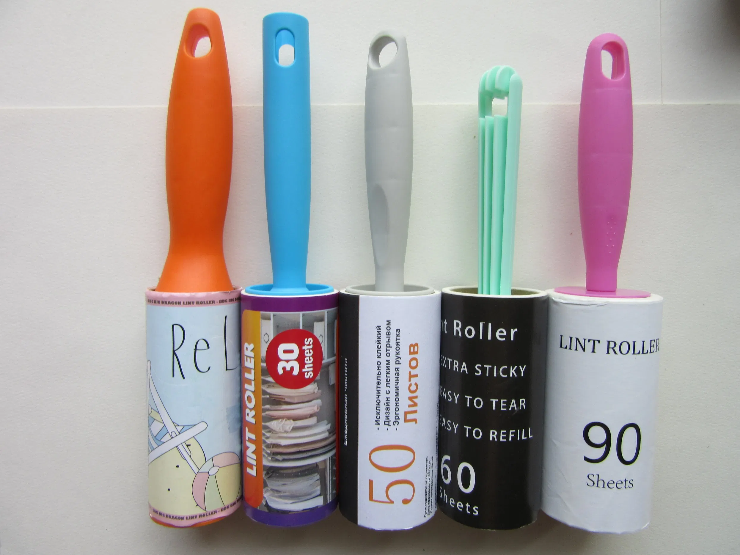Manufacturer Supply Pet Hair Lint Remover Roller Reusable Cat and Dog Hair