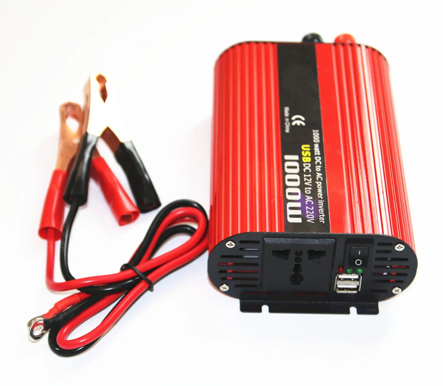 Инвертор 1000Вт DOXIN DC-AC с USB, 12/24В