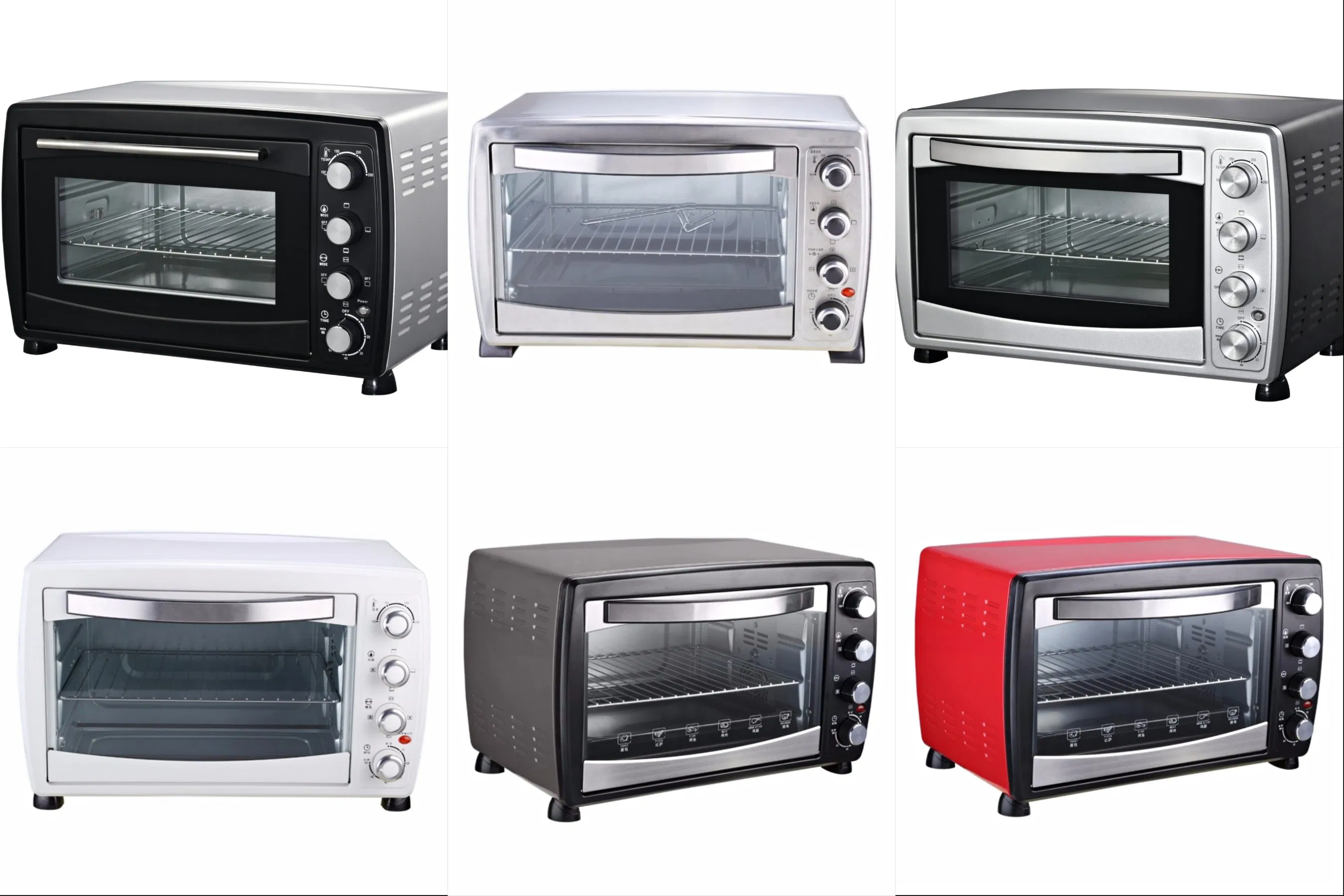 1600W Countertop Grill Rack Baked Electric Toaster Pizza Ovens Posida