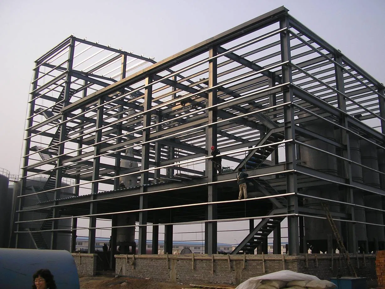 Prefab Construction Metal Manufacture Steel Shed Building