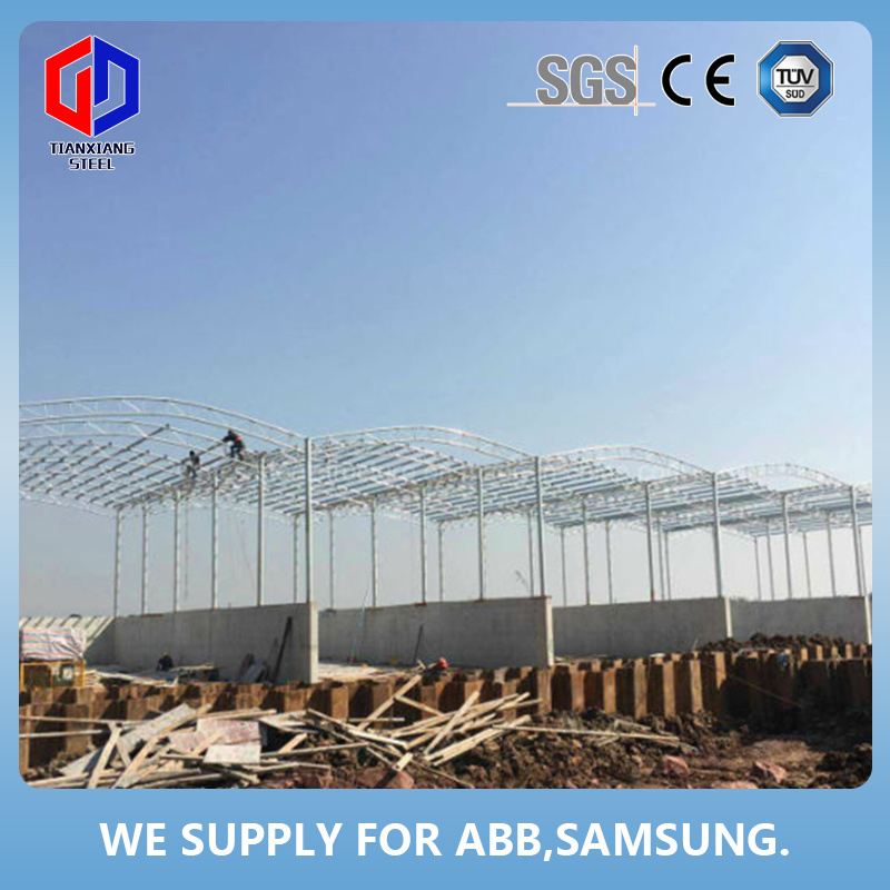 Heavy Structural Warehouse Prefabricated Prefab Garages Construction Profile Building Steel Structure Storage