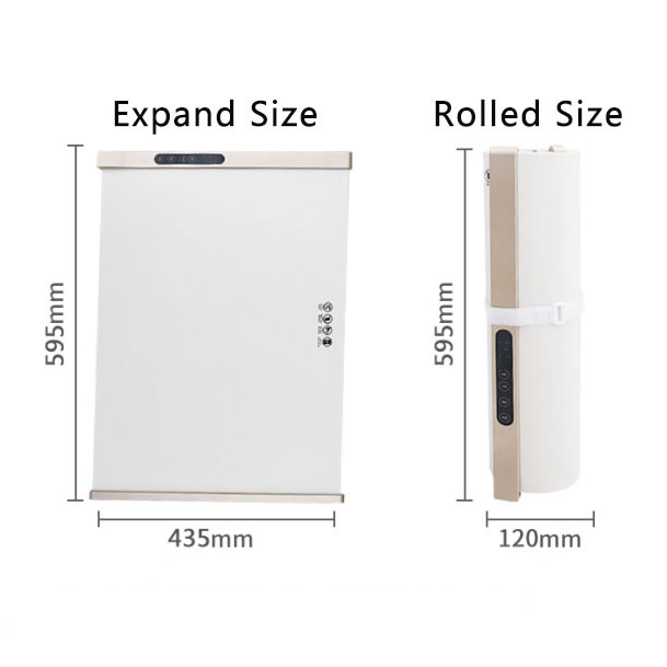 Intelligent Silicone Food Warmer Mat Foldable and Rolled up Food Heating Mats