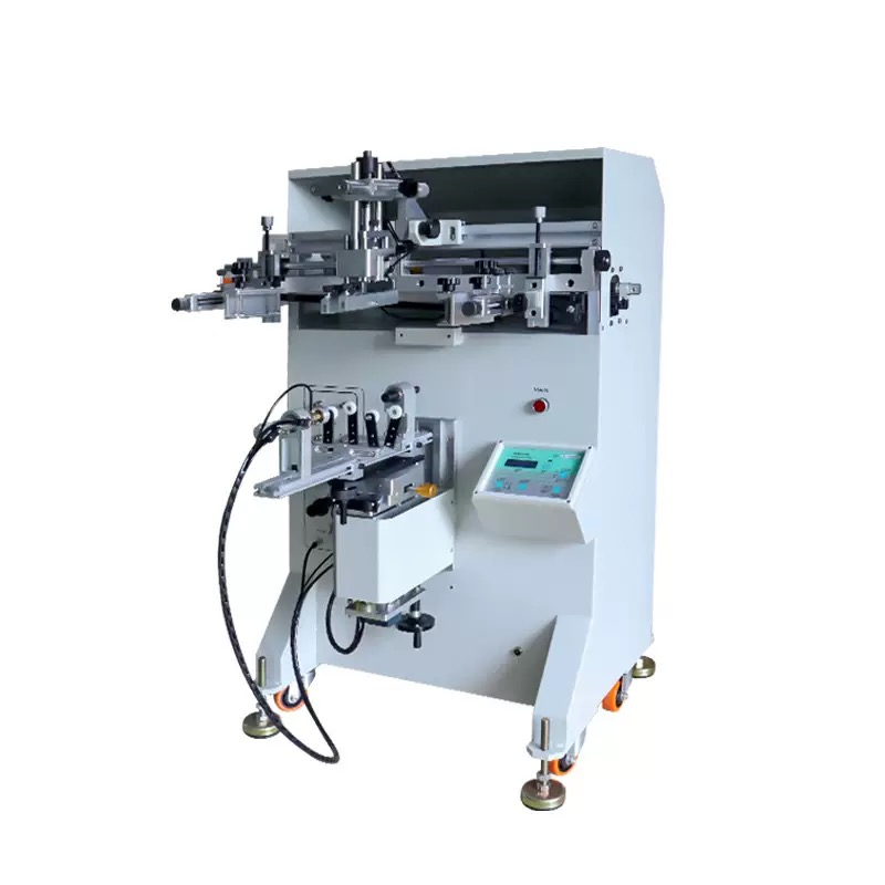 Factory Good Price Curved Screen Print Machine for Glass Bottle