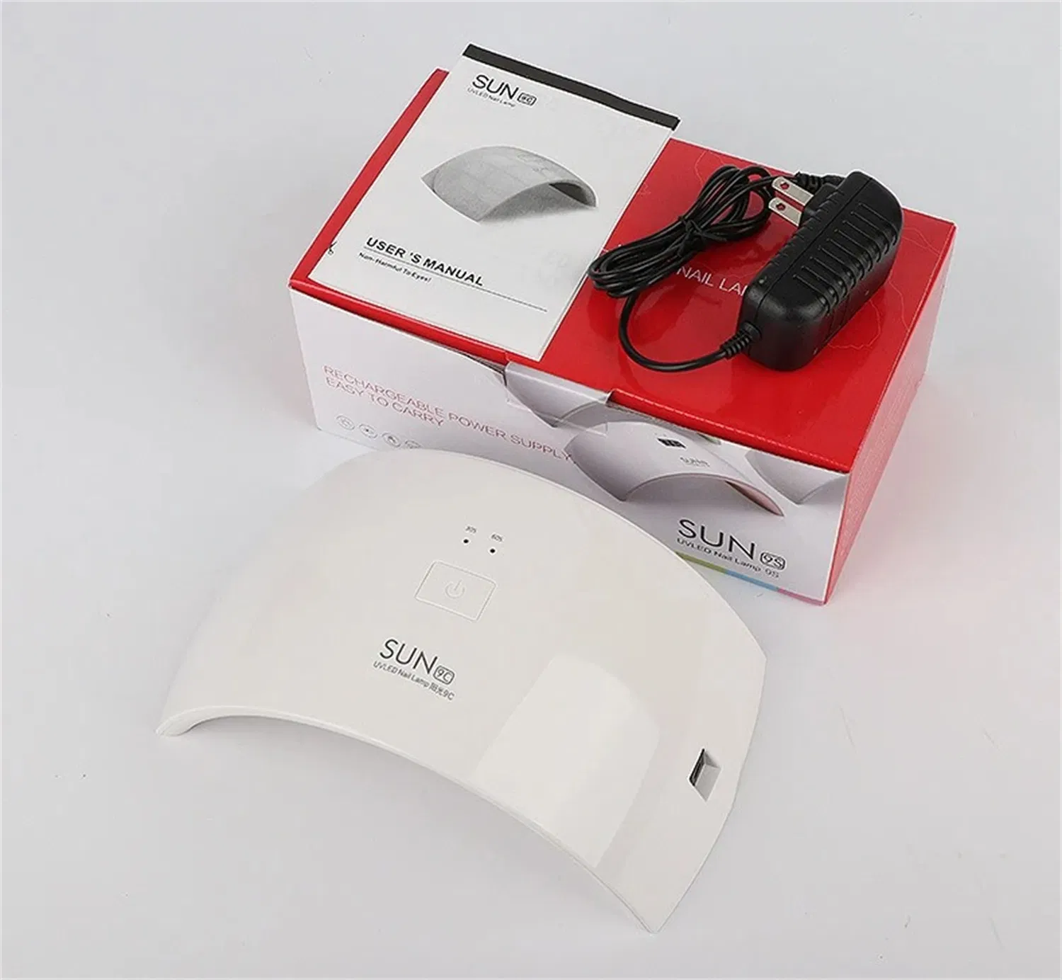 Sun9c 24W Dual UV LED Nail Dryer Gel Polish Curing Light with Sensor LED Nail Lamp