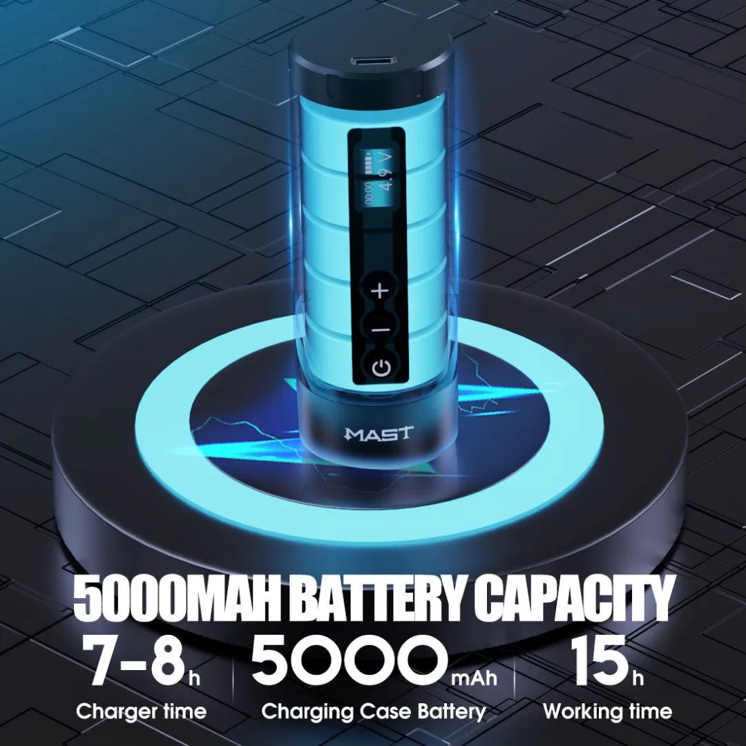 Dragonhawk Battery 5000mAh Rotary Machine Wireless Tattoo Battery Machine Pen