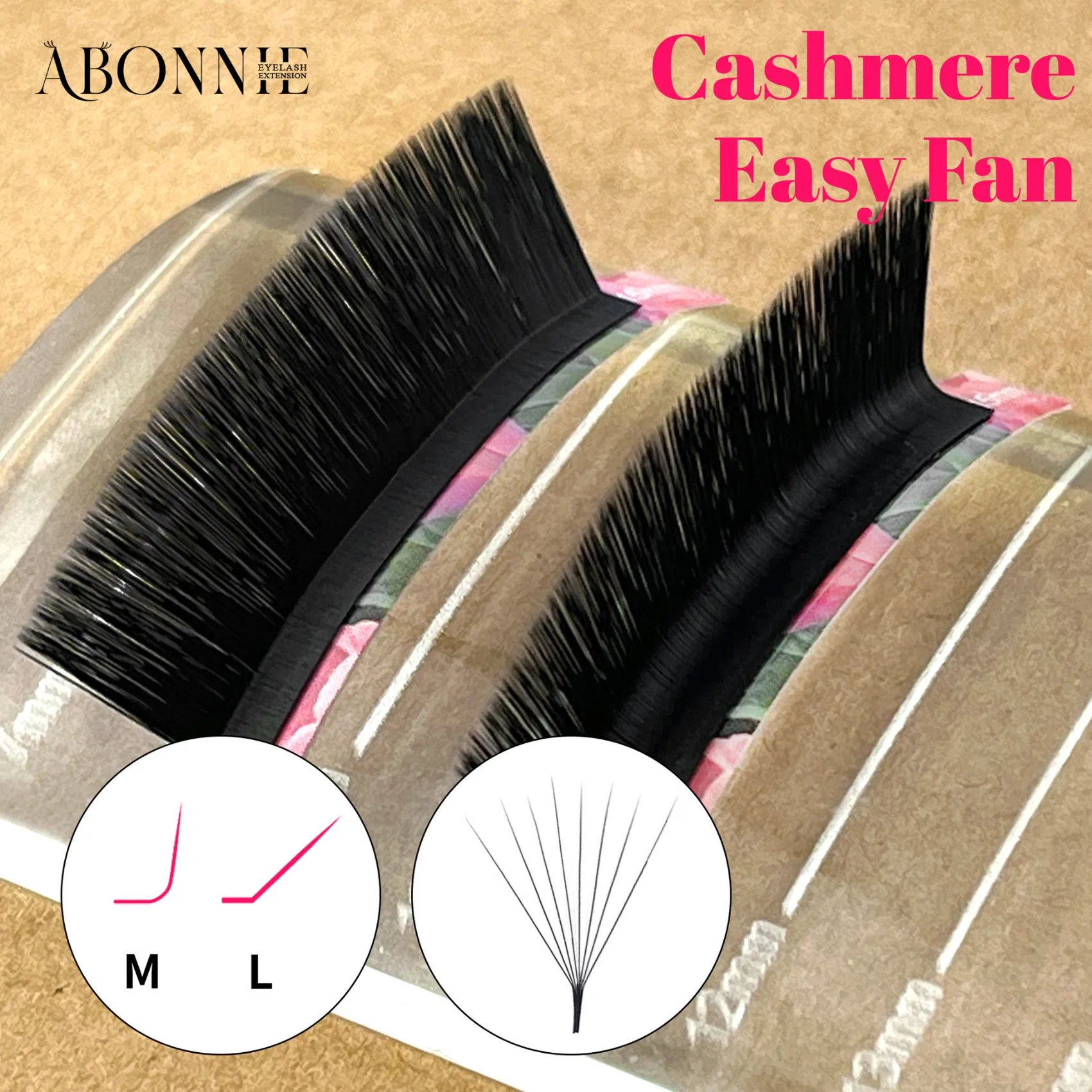 Cashmere Lash Extensions Volume Korean Silk Mink Eyelash
