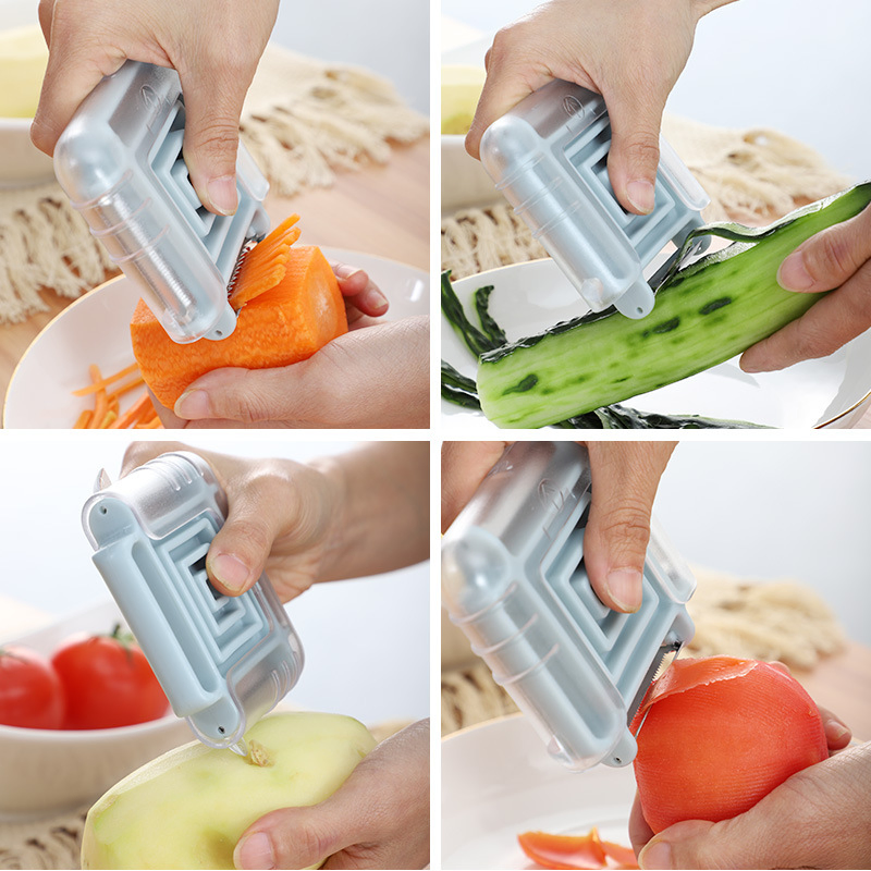 3 in 1 Square Chopper Rotary Potato Peeler Multifunction Kitchen Slicer Esg13860