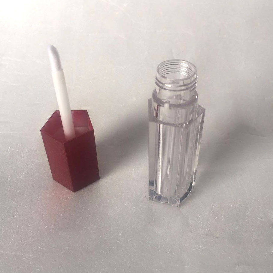 New Design Squeeze Airtight Lipstick Round Mascara Plastic Tube Cosmetic Packaging
