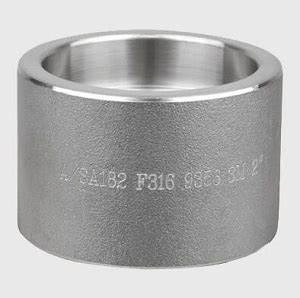 High Pressure Forged Fitting ASTM A105 Carbon Steel DN25 3000lbs Socket Weld Full Coupling