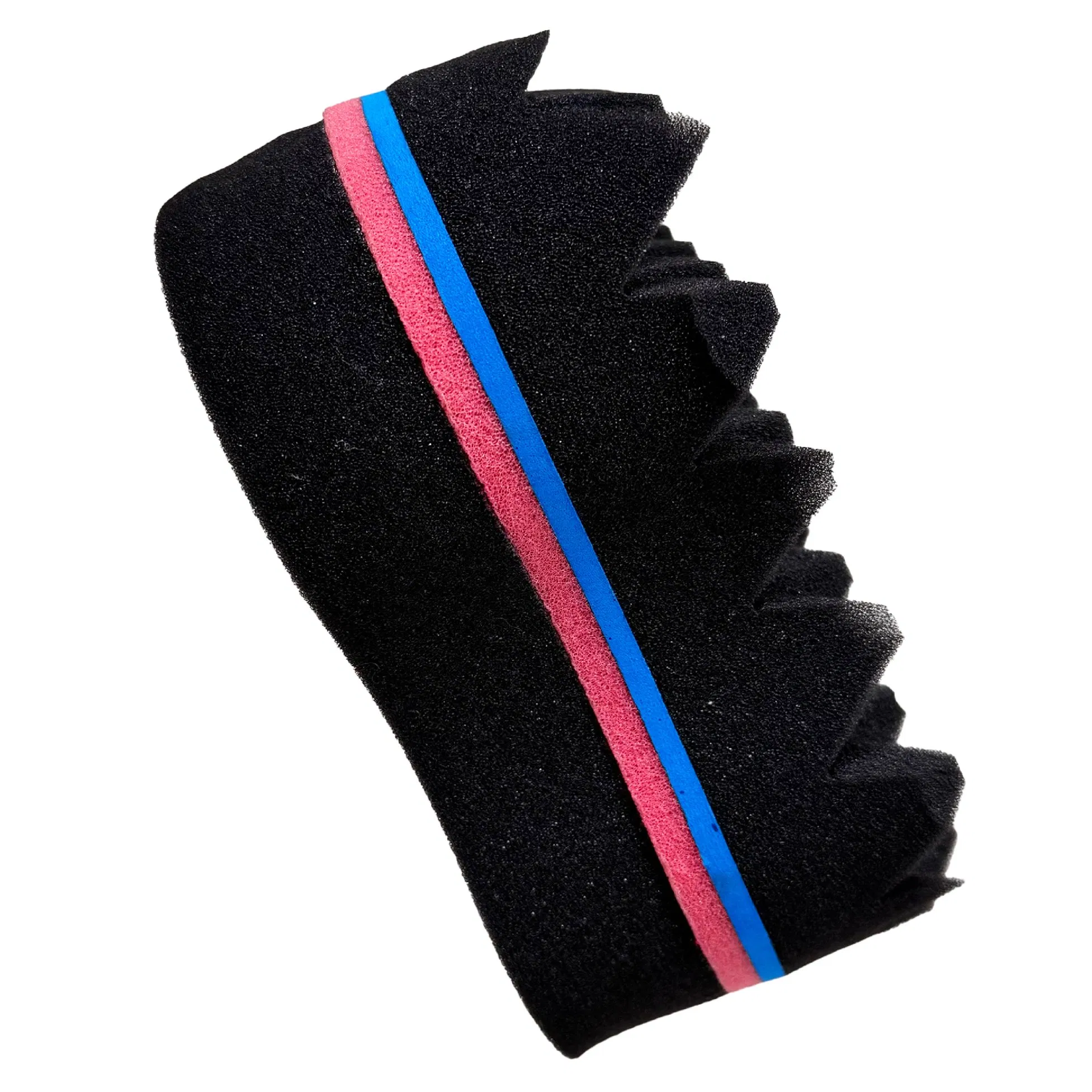 Large Two Sided Twist Dreadlocks Foam Sponge for Black Men