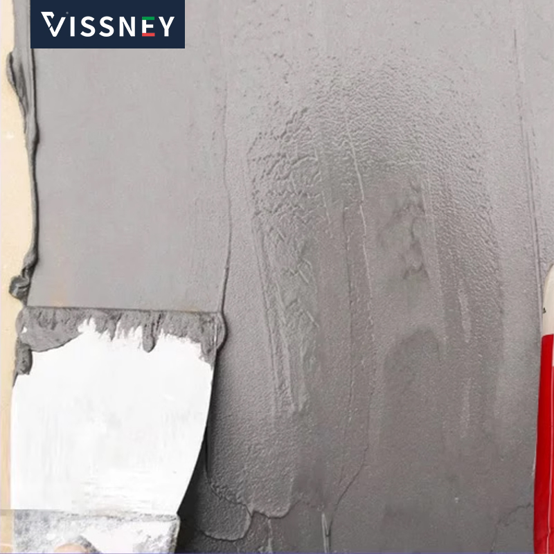 Vissney Expert Formulated Anti Crack Mortar for Superior Repair of Concrete Building Facades