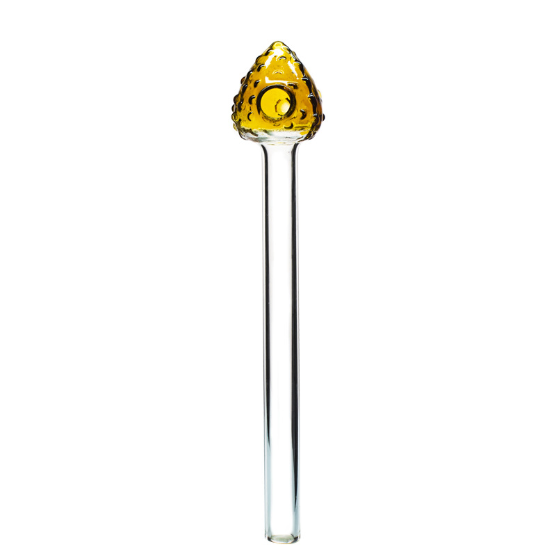 Available Smoking Accessories Sweet Puff Crack Pipe Glass Oil Burner Pipe