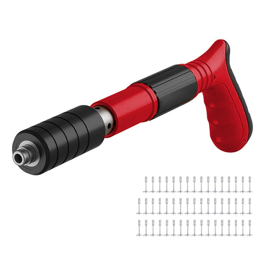 Mini Portable Rivet Nail Gun Ceiling Wall Concrete Steel Shoot Nail Gun Wire Slotting Device Fastener Fastening Tool for Cement