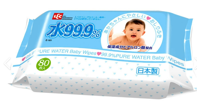 Spn Value Packed Lint Free Newborns Skin Care Rose Cleansing & Moisturizing Baby Wet Towel Wipes Soft Cotton RO Water Nourish Aloe Vera Vitamin E Wet Tissue