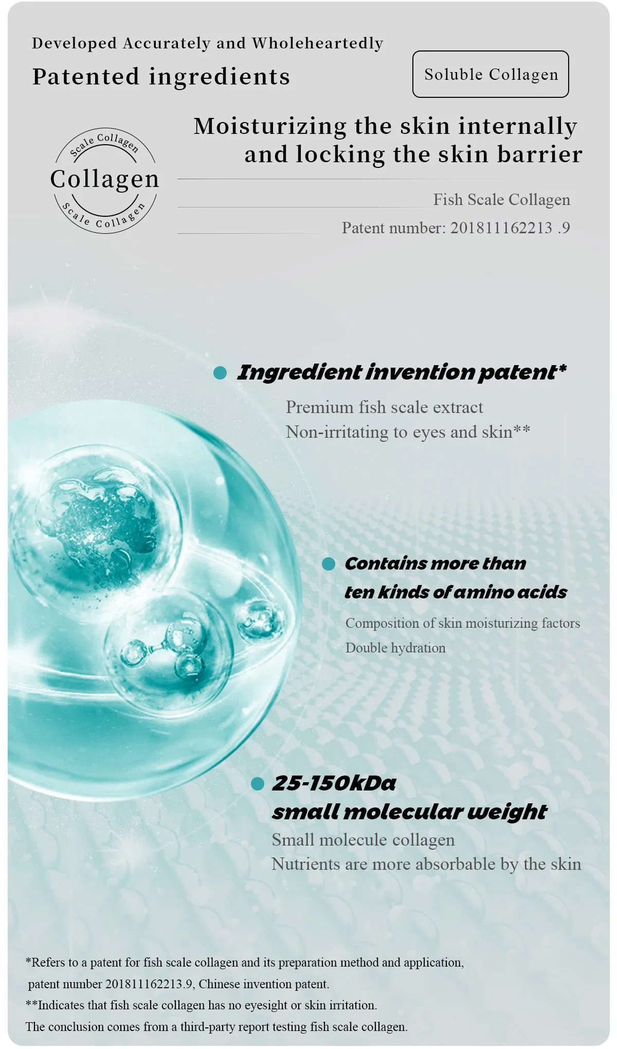 Skformula Collagen Facial Mask Enjoy Refreshing and Hydrated Skin Provide OEM ODM Service