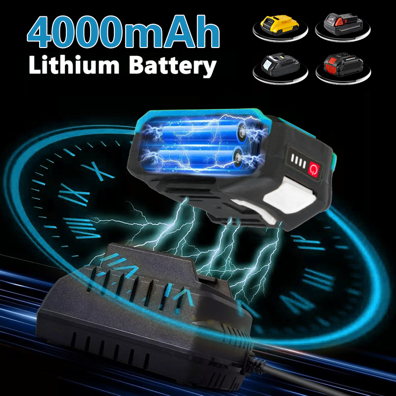 Rechargeable Electric Screwdriver with Slim Design for Tight Spaces and Overhead Work