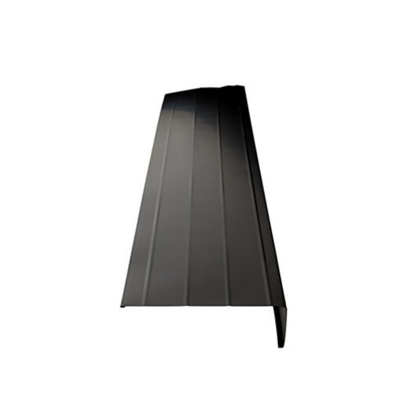 12 FT. L X 8-Inch W X 1.25-Inch H Aluminum Fascia Cover in White