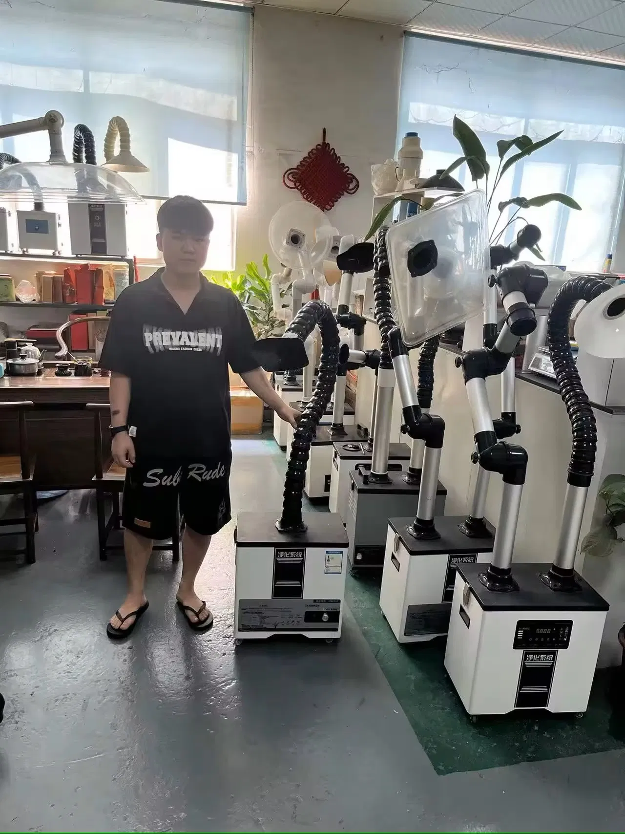 Advanced Beauty Salon Medical Fume Extractor for Clean Air