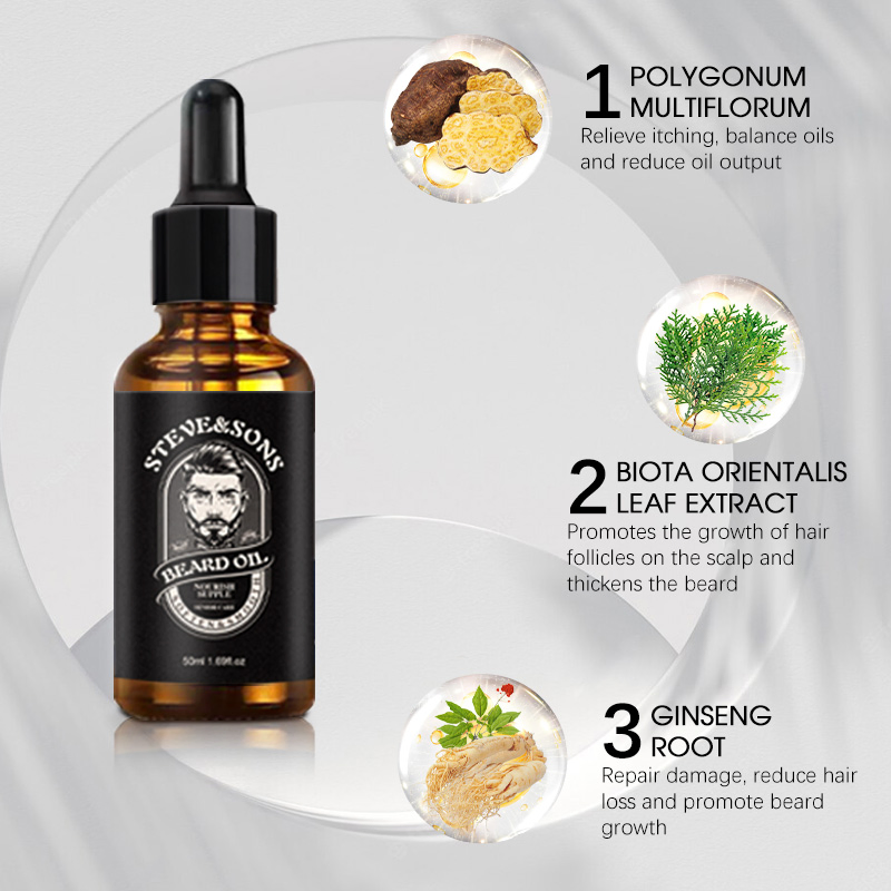 Premium Beard Oil - Essential Hair Growth Oil for Men 50ml