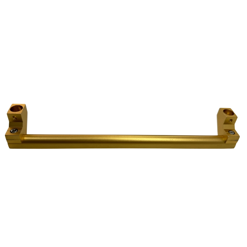 Solid Die Cast Aluminum Handle Matte Black for Interior Glass Door