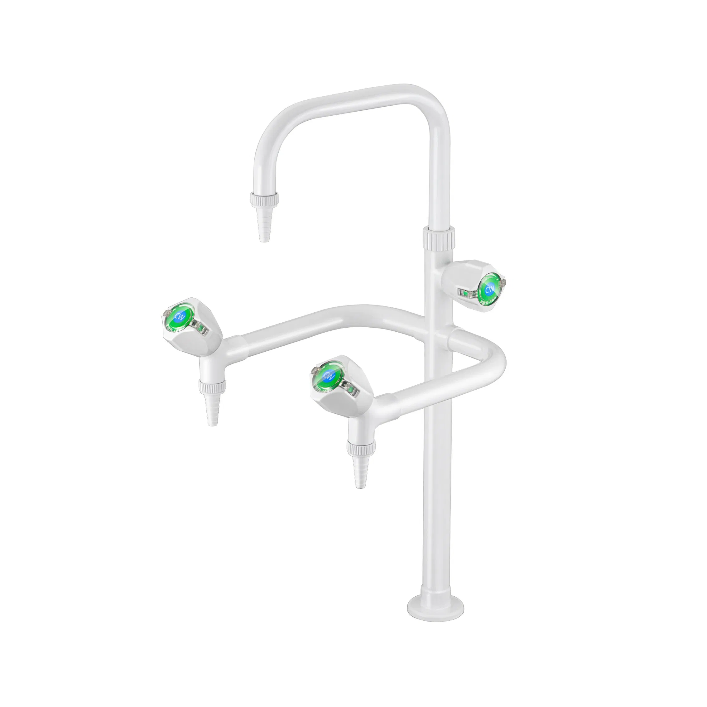 Трехходовой лабораторный кран с термостатом