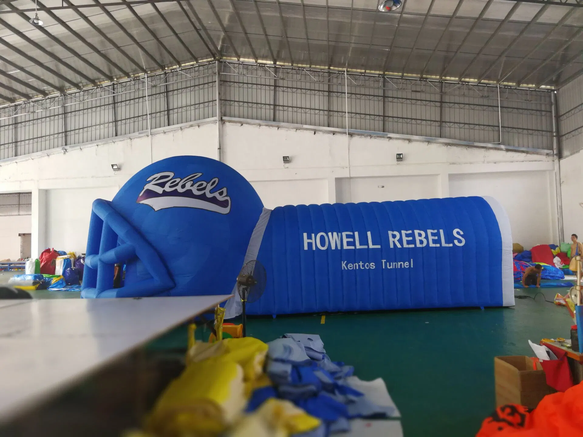 2023 New Hot Sale Inflatable Bulldog Tunnel for Sports