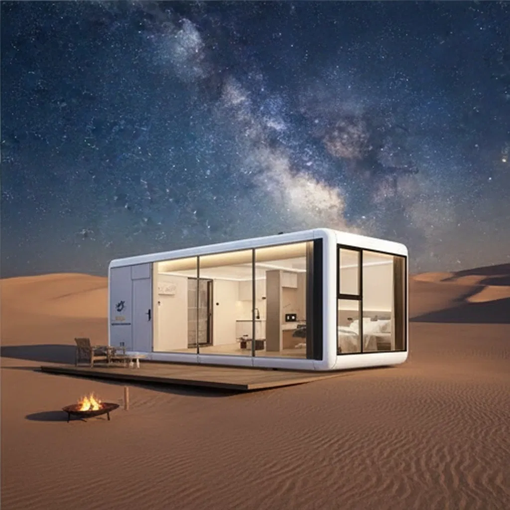 Portable Instant Cabin Capsule with Thermal Insulation for All Seasons