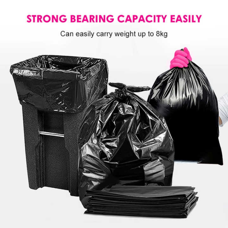 Customized Color Hospital Eco Friendly HDPE Kitchen Plastic Trash Garden Big Garbage Bags