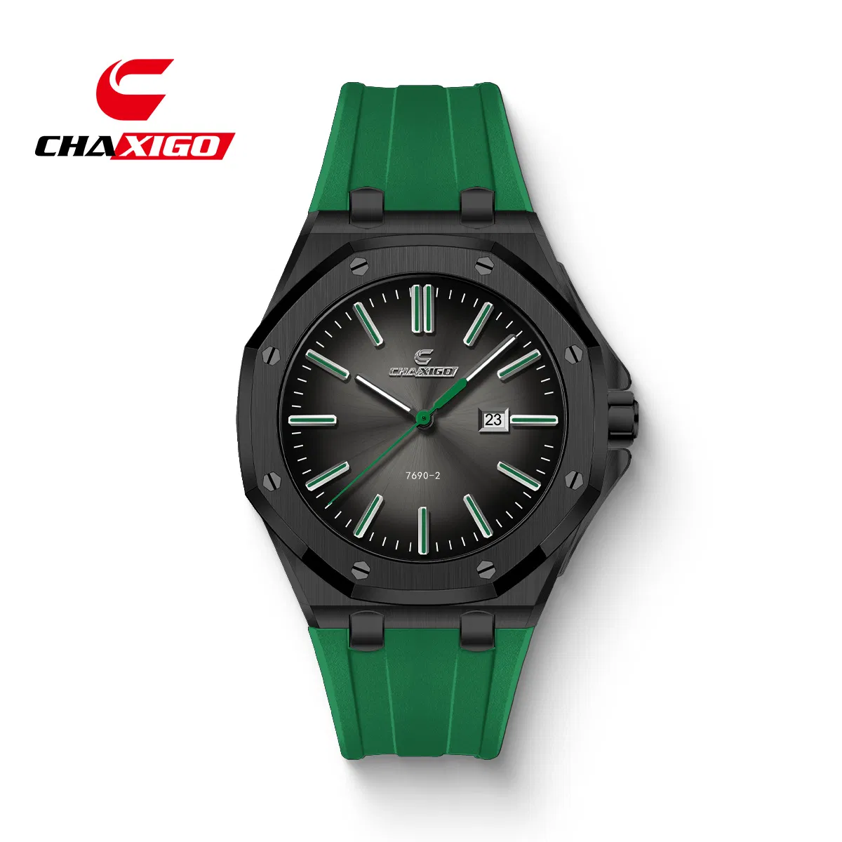 Chaxigo Classic Men's Automatic Quartz Watch Sapphire Crystal Mirror Scratch-Resistant